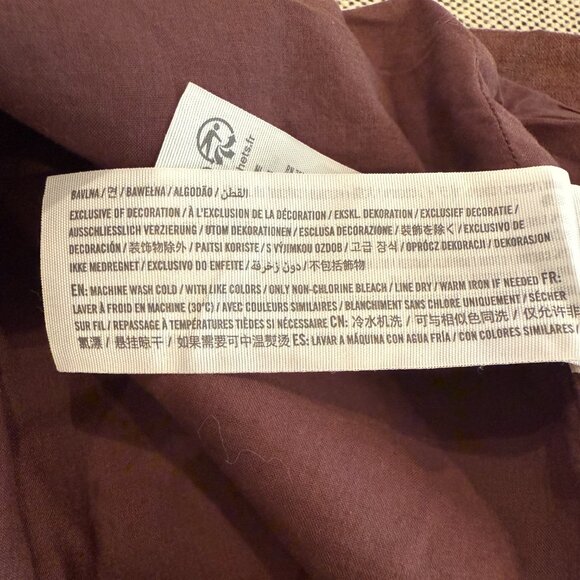 Abercrombie & Fitch Linen Blend Mini Dress - Size M - Picture 8 of 11